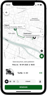 Réservation à l'avance